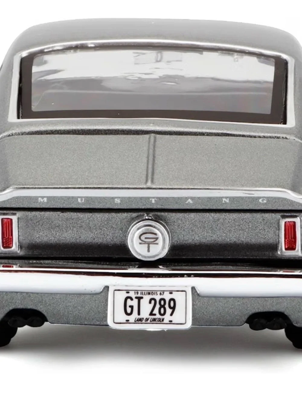 Special Edition 1967 Ford Mustang GT Die-Cast Toy Car - Gray